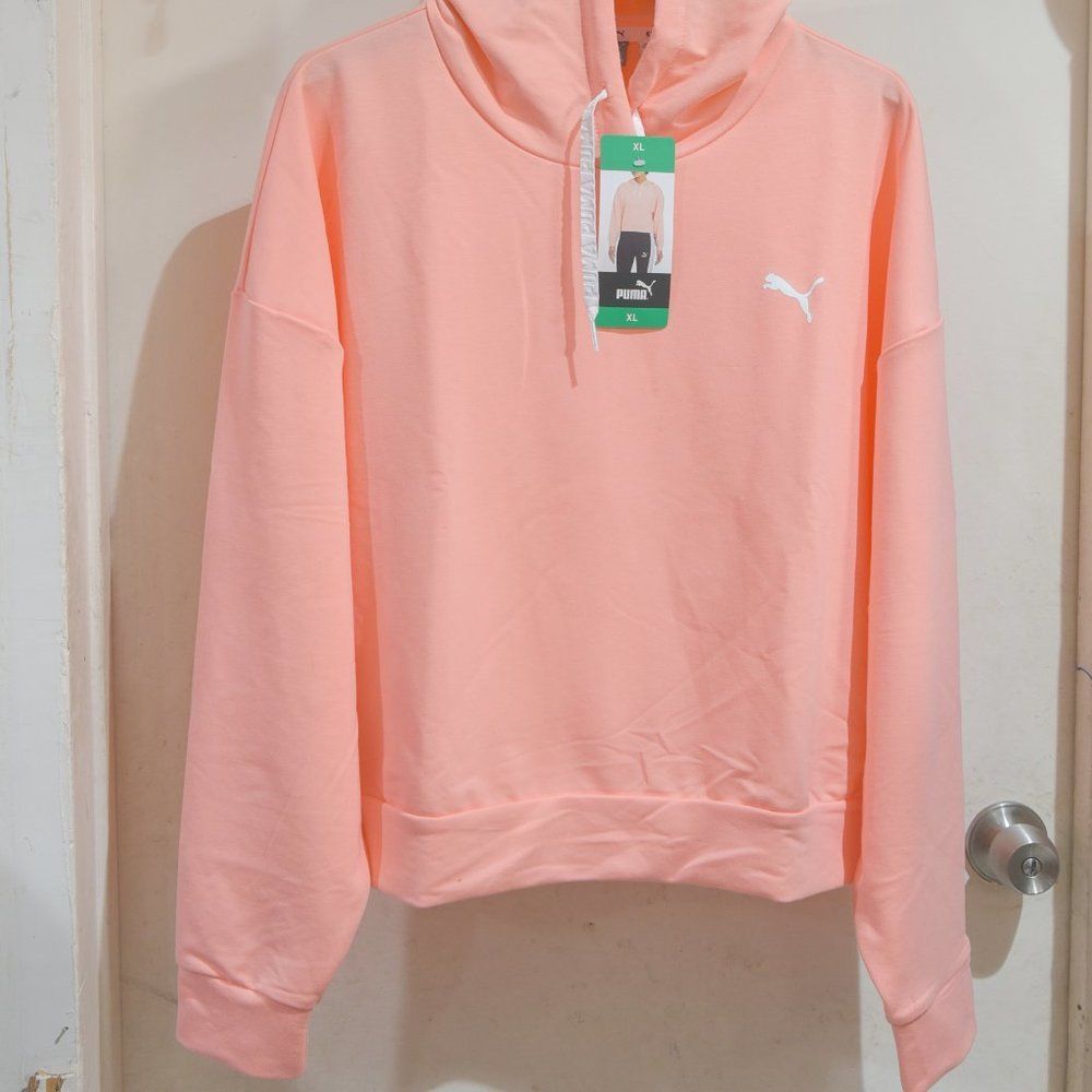 Puma ladies lightweight hoodie XL, L,M  pink‎